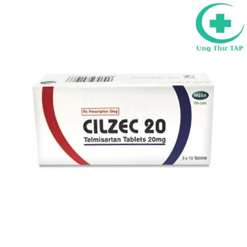 Cilzec 20 MSN - Thuốc điều trị cao huyết áp chất lượng của Ấn Độ