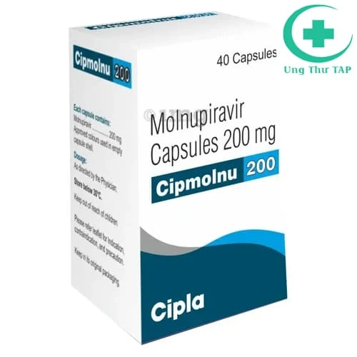 Cipmolnu 200 (Molnupiravir) - Thuốc điều trị covid-19 của Cipla