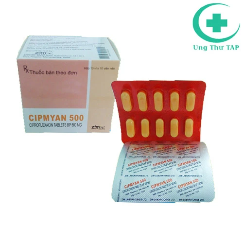 Cipmyan 500 - Thuốc điều trị nhiễm khuẩn hiệu quả của Ấn Độ