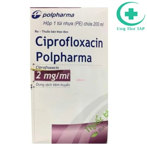 Ciprofloxacin 200 Polpharma-Thuốc điều trị nhiễm khuẩn