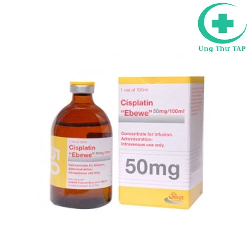 Cisplatin Ebewe 50mg/100ml - Thuốc điều trị ung thư hiệu quả