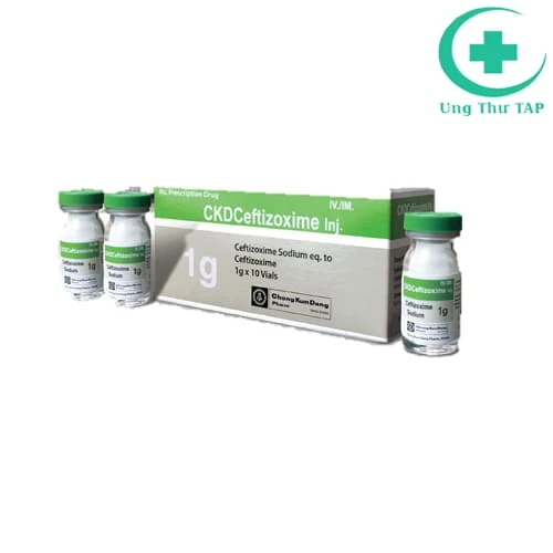CKDCeftizoxime inj. 1g Chong Kun Dang Pharm - Thuốc nhiễm khuẩn