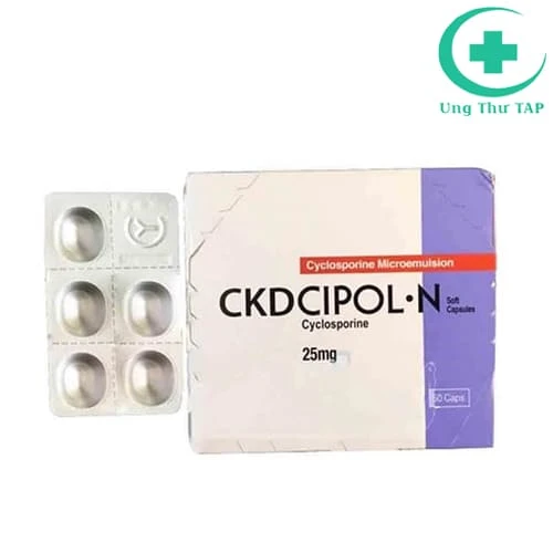 CKDCipol - N 25mg - Thuốc dùng trong ghép tạng của Hàn Quốc