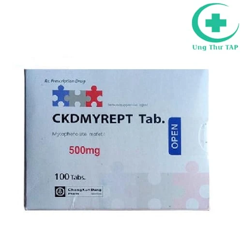 CKDMyrept tab. 500mg - Thuốc điều trị thải ghép hiệu quả