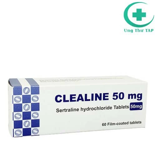 Clealine 50mg - Thuốc điều trị các vấn đề về rối loạn hoảng sợ