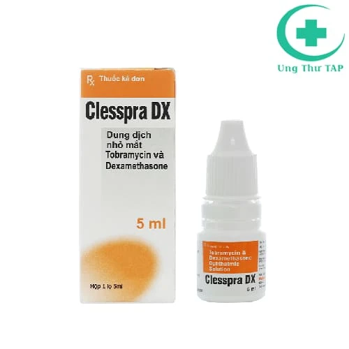 Clesspra DX Makcur - Thuốc điều trị viêm giác mạc, viêm bờ mi