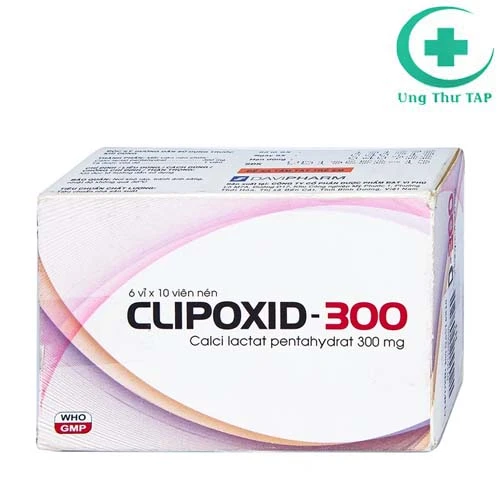Clipoxid-300 - Thuốc giúp bổ sung canxi cho cơ thể