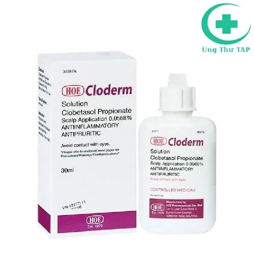 Cloderm Solution 30ml HOE Pharma - Thuốc điều trị bệnh lý da