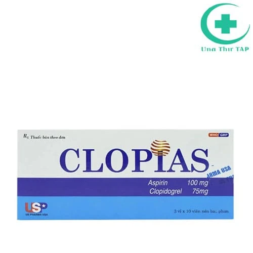 Clopias Pharma USA - Thuốc phòng ngừa đột quỵ hiệu quả