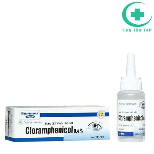 Cloramphenicol 0,4% Hdpharma - Thuốc điều trị viêm mắt hiệu quả