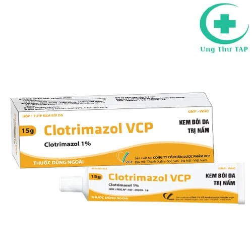 Clotrimazol VCP -Thuốc trị nấm ngoài da của VCP