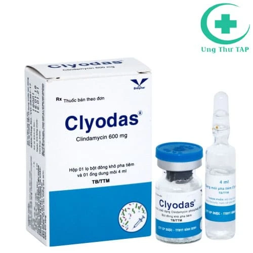Clyodas Bidiphar - Thuốc điều trị nhiễm khuẩn dạng tiêm