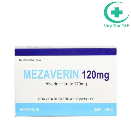 Mezaverin 120mg - Thuốc giảm co đường tiêu hóa và tử cung