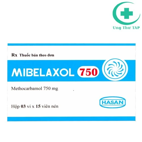 Mibelaxol 750 -  Thuốc giảm co thắt cơ của Hasan-Dermapharm