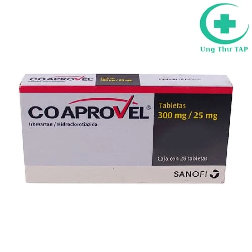CoAprovel 300/25mg Sanofi - Thuốc điều trị  tăng huyết áp