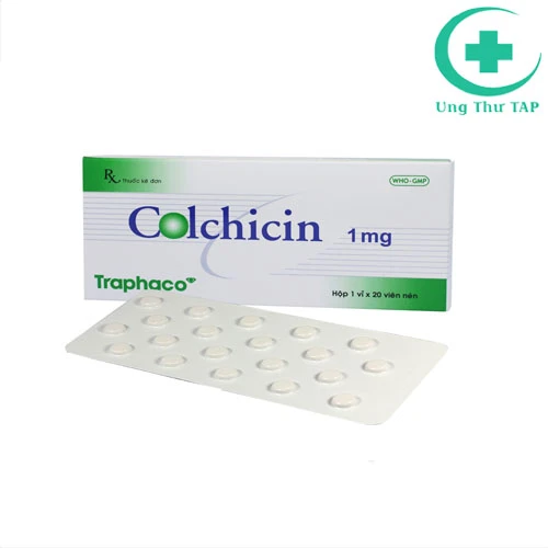 Colchicin 1mg - Thuốc hỗ trợ điều trị bệnh gout hiệu quả