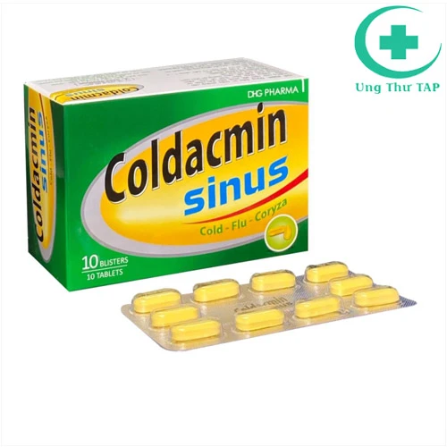 Coldacmin Sinus - Thuốc hạ sốt, giảm đau, dị ứng thời tiết, sổ mũi