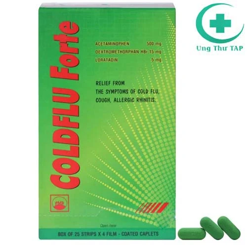 Coldflu Forte 500mg - Thuốc điều trị cảm cúm hiệu quả