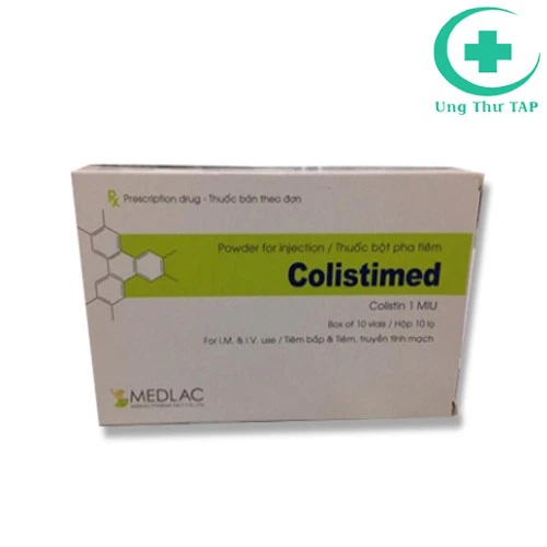 Colistimed 1MIU -  Thuốc điều trị nhiễm khuẩn hàng đầu