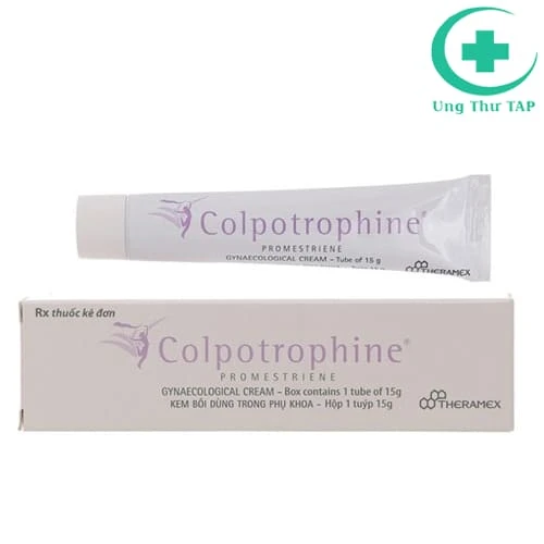 Colpotrophine 15g Theramex (kem bôi) - Điều trị viêm teo âm đạo