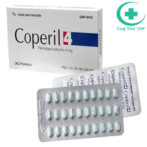 Coperil 4 - Thuốc điều trị cao huyết áp, suy tim sung huyết