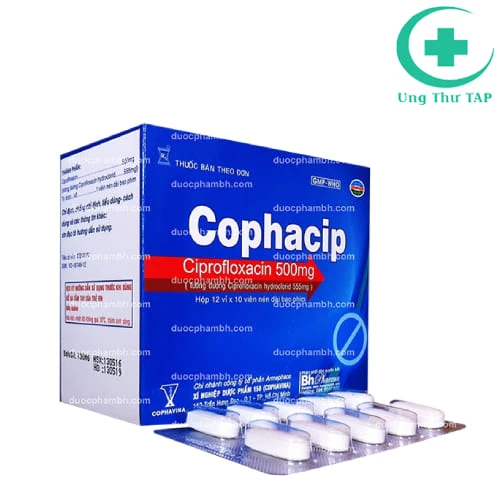 Cophacip 500mg Armephaco - Thuốc điều trị viêm, nhiễm khuẩn