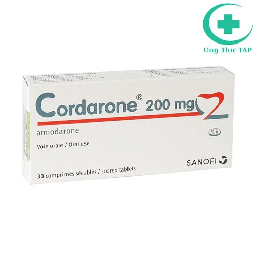 Cordarone 200mg - Thuốc chống loạn nhịp hiệu quả của Pháp