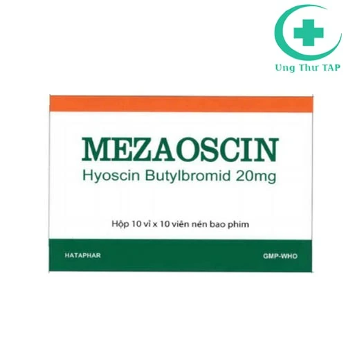 Mezaoscin 20mg - Thuốc điều trị triệu chứng co thắt đường tiêu hóa