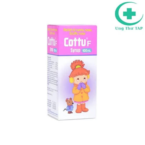 Cottu F 100ml syrup - Thuốc điều trị viêm mũi của Hàn Quốc