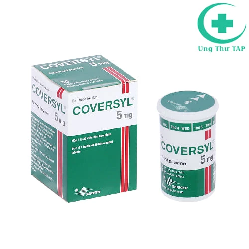 Coversyl 5mg Les - Thuốc điều trị tăng huyết áp quả của Pháp