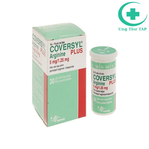 Coversyl Plus 5mg/1.25mg - Thuốc điều trị tăng huyết áp hiệu quả