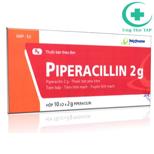 Piperacillin 2g Imexpharm - Thuốc diệt nấm,khuẩn chất lượng