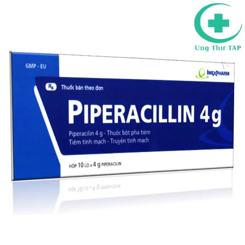 Piperacillin 4g Imexpharm - Thuốc điều trị đa chủng nấm,khuẩn