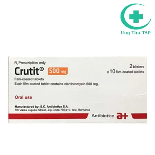 Crutit 500mg - Thuốc điều trị nhiễm trùng hiệu quả của Romania