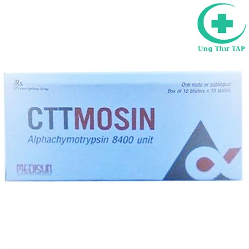 Cttmosin 8400 - Điều trị phù nề sau chấn thương, phẫu thuật, bỏng
