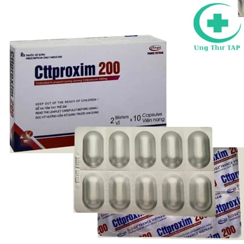 Cttproxim 200 - Thuốc điều trị các nhiễm khuẩn hiệu quả