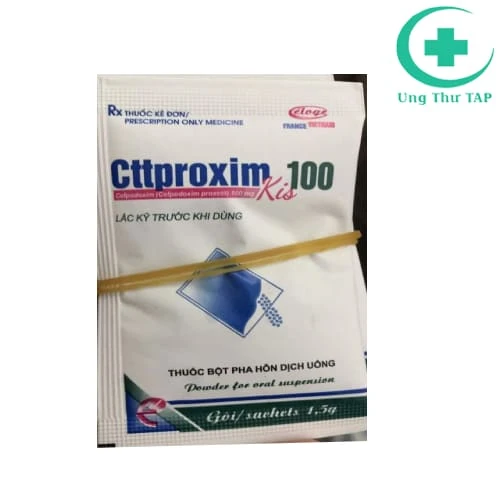 Cttproxim kis 100 - Thuốc điều trị nhiễm khuẩn chât lượng