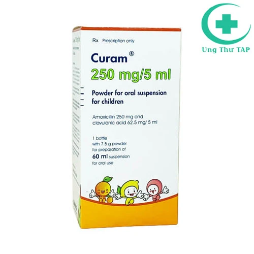 Curam 250mg/5ml GmbH - Thuốc điều trị nhiễm khuẩn hiệu quả