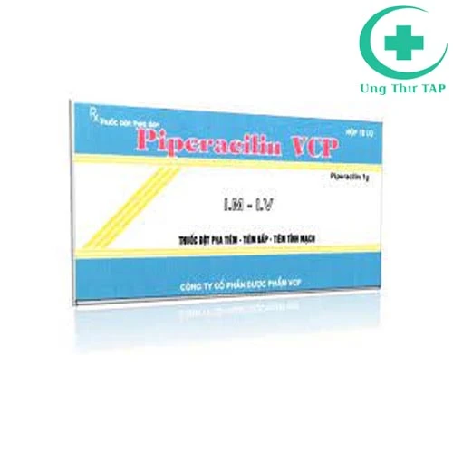 Piperacilin 1g VCP - Thuốc kháng nhiều loại nấm và khuẩn