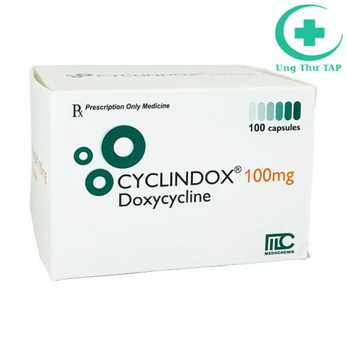 Cyclindox 100mg - Thuốc điều trị các bệnh nhiễm khuẩn của Cyprus
