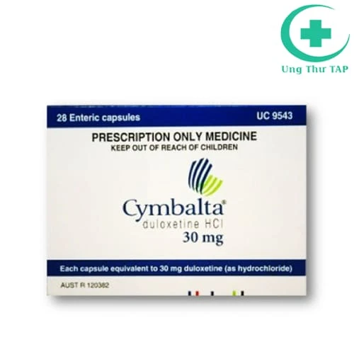 Cymbalta 30mg Lilly - Thuốc điều trị trầm cảm chất lượng