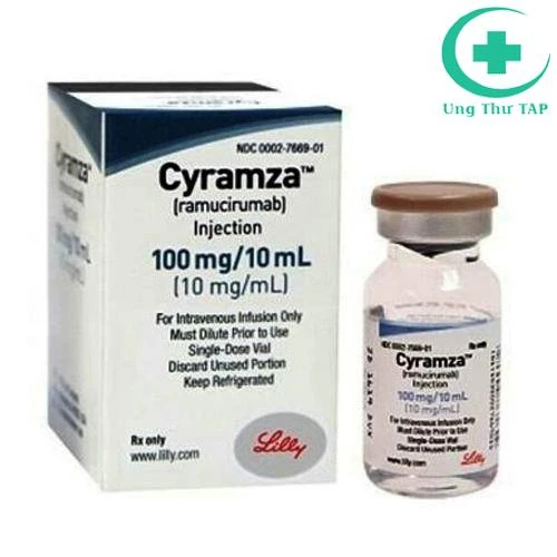 Cyramza 100mg/10ml - Thuốc điều trị ung thư hiệu quả của Lilly
