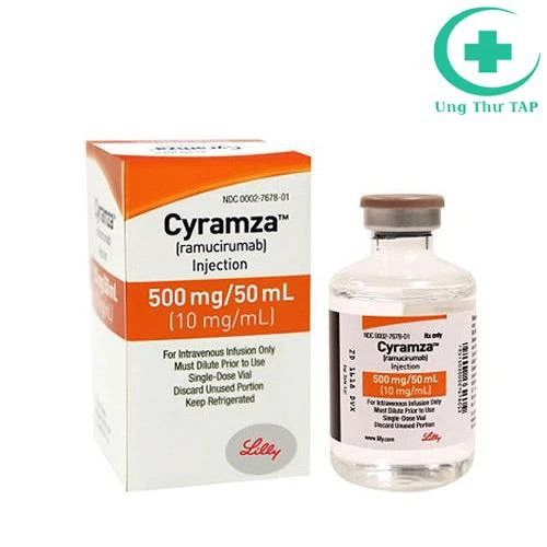 Cyramza 500mg/50ml Ramucirumab - Thuốc điều trị ung thư