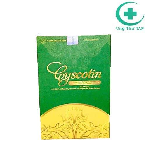 Cyscotin - Bổ sung vitamin và dưỡng chất cho da, tóc và móng