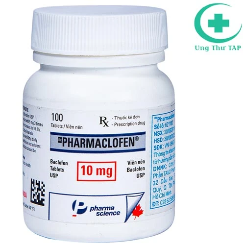 Pharmaclofen - thuốc ngăn ngừa co thắt cơ của Canada