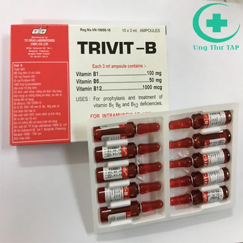 Trivit -B - Thuốc trị rối loạn thần kinh do thiếu vitamin nhóm B