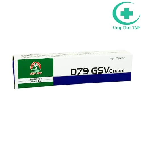 D79 GSV Cream GSV.JSC - Thuốc điều trị mụn trứng cá hiệu quả