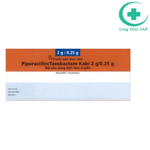 Piperacillin/ Tazobactam Kabi 2g/0.25g - Thuốc kháng sinh