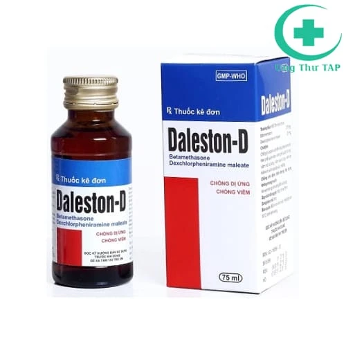 Dalestone-D 75ml TW3 - Điều trị hen phế quản, viêm phế quản