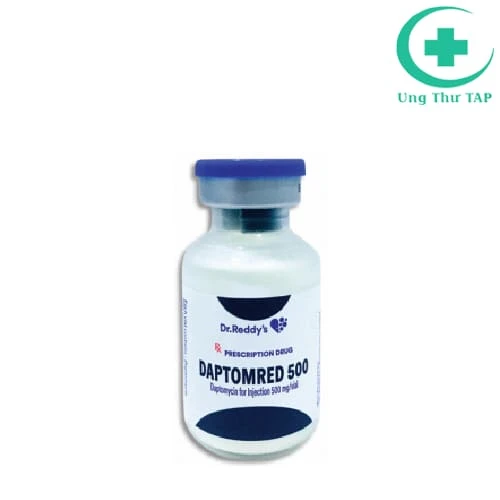 Daptomred 500 Dr. Reddys - Thuốc điều trị nhiễm khuẩn chất lượng